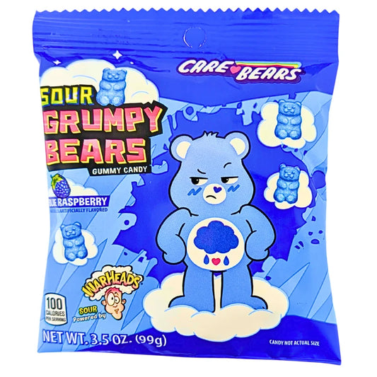 Warheads Sour Grumpy Bears - 3.5oz